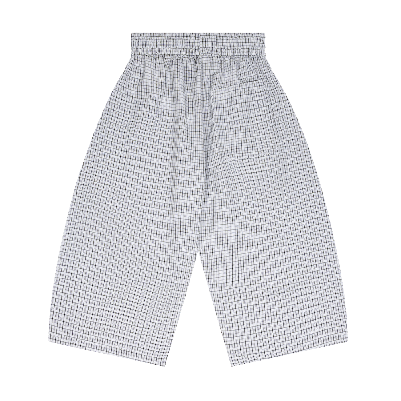 White lounge shorts